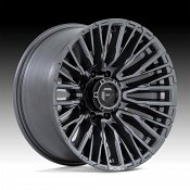 Fuel Rebar 8 D848 Matte Gunmetal Custom Truck Wheels